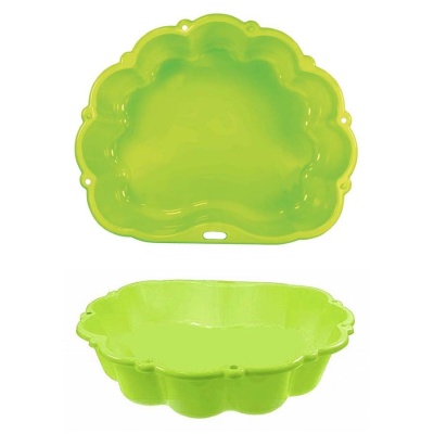 Песочница с крышкой Облачко Paradiso Toys Т00762 зелёный 01